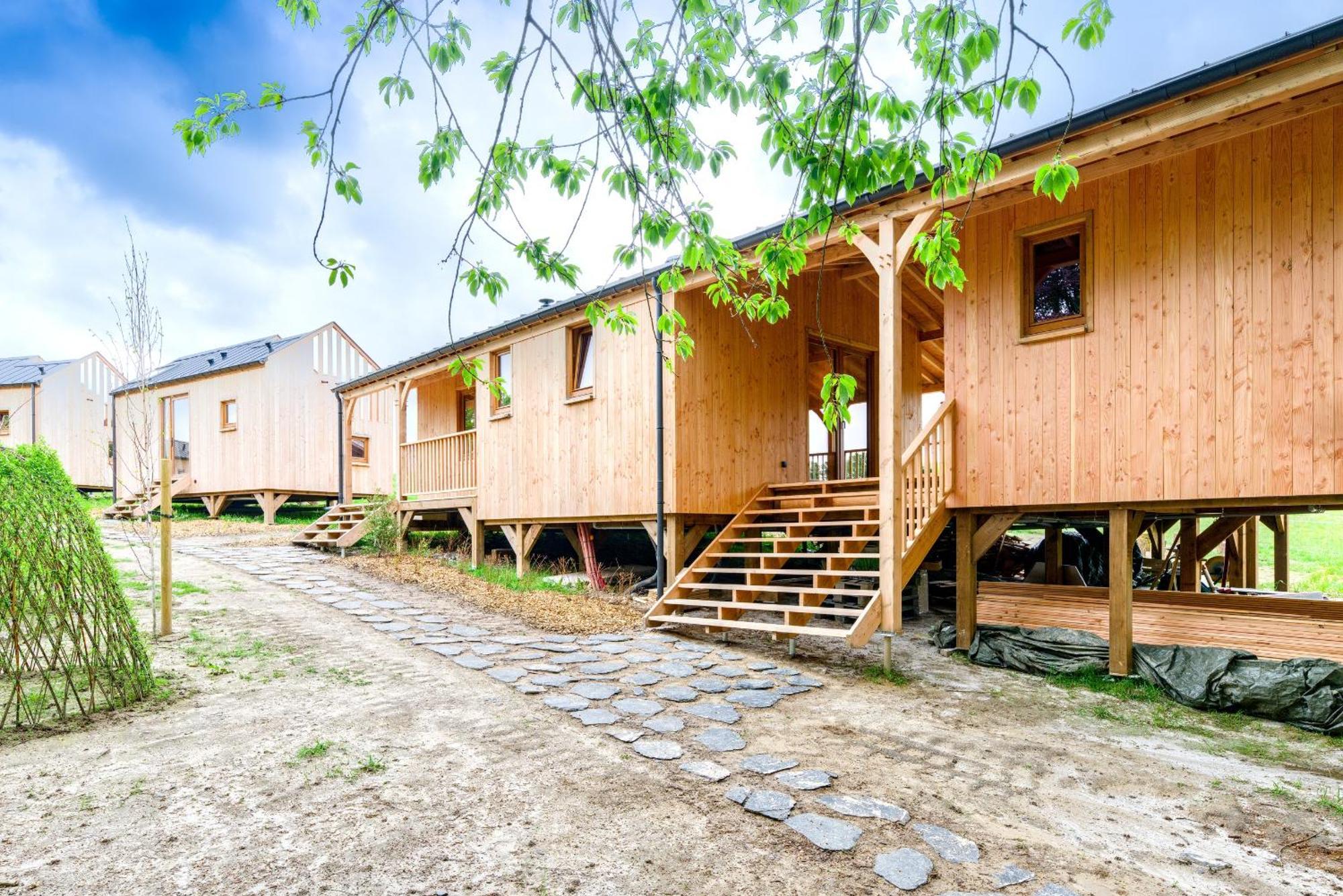 Les Cabanes Champetres - Le Domaine Des Trois Tilleuls Villers-la-Ville Exterior photo