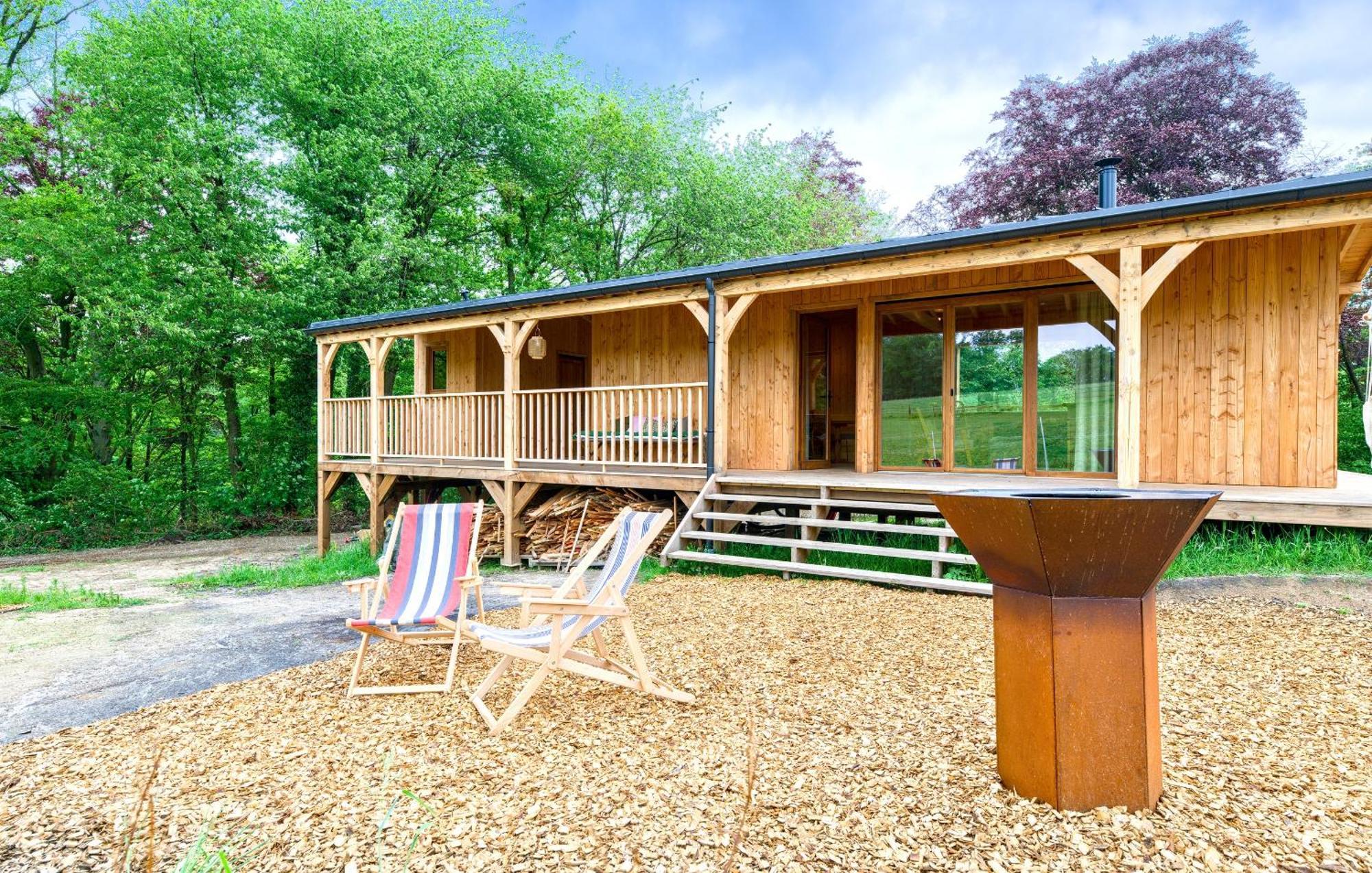 Les Cabanes Champetres - Le Domaine Des Trois Tilleuls Villers-la-Ville Exterior photo