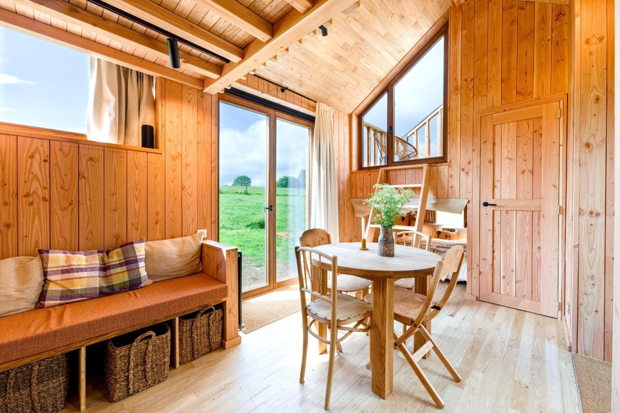 Les Cabanes Champetres - Le Domaine Des Trois Tilleuls Villers-la-Ville Exterior photo